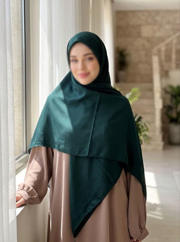 روسری نخی ساده